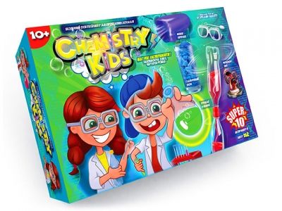 

Большой набор для опытов "Chemistry Kids" (укр) CHK-01-02U (15-45105)