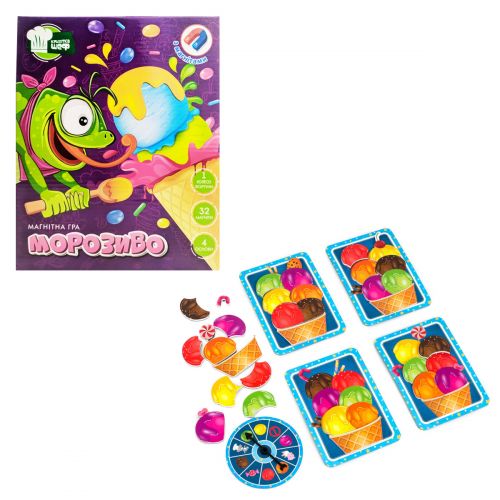 

Настольная магнитная игра "Мороженое" укр VT2310-05 (15-134210)