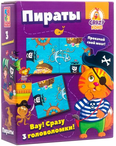 

Настольная игра "Пираты" (рус) VT8055-01 (15-110157)