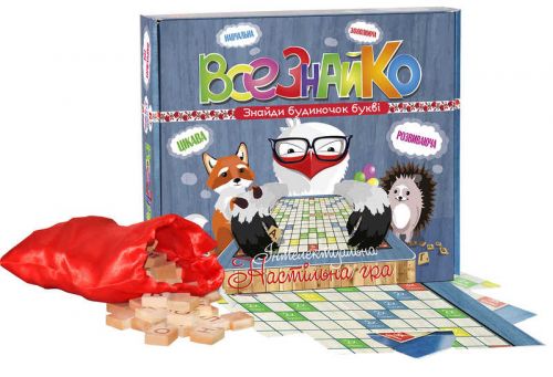 

Настольная игра "Всезнайка" (укр) 802 (15-49204)