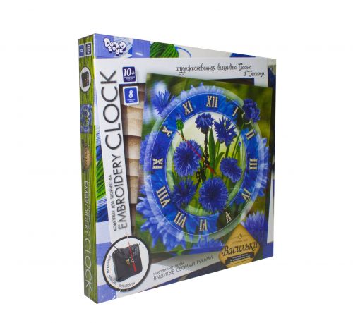 

Набор для творчества "Embroidery clock", "Васильки" EС-01-02 (15-56302)