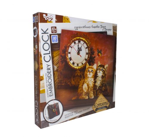 

Набор для творчества "Embroidery clock", "Котята" EС-01-03 (15-56303)