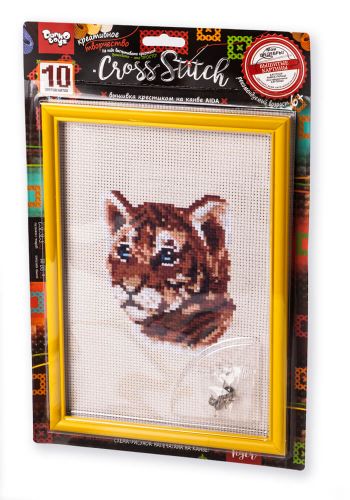 

Вышивка крестиком на канве "Cross Stitch: Тигр" VKB-01-01 (15-45085)