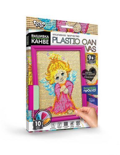 

Вышивка на пластиковой канве "PLASTIC CANVAS: Ангелок" PC-01-05 (15-40913)