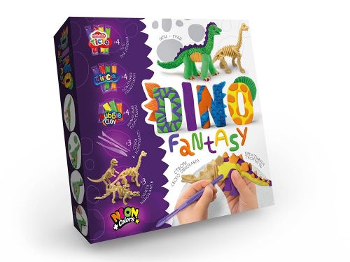 

Набор креативного творчества "Dino Fantasy" 18 элементов (укр) DF-01-01U (15-129470)