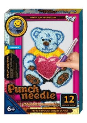 

Ковровая вышивка "Punch needle: Медведь с сердечком" PN-01-06 PN-01-01,02,0 (15-101408)