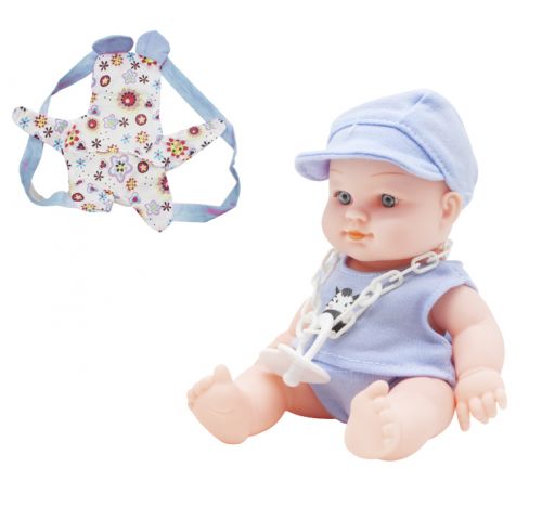 

Пупс резиновый "Baby Kid", голубой 12101 Р (15-143650)