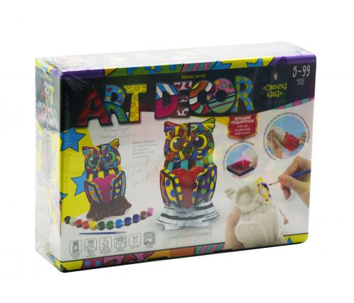 

Набор для творчества "Art Decor: Сова" (укр) ARTD-01-02U (15-109833)