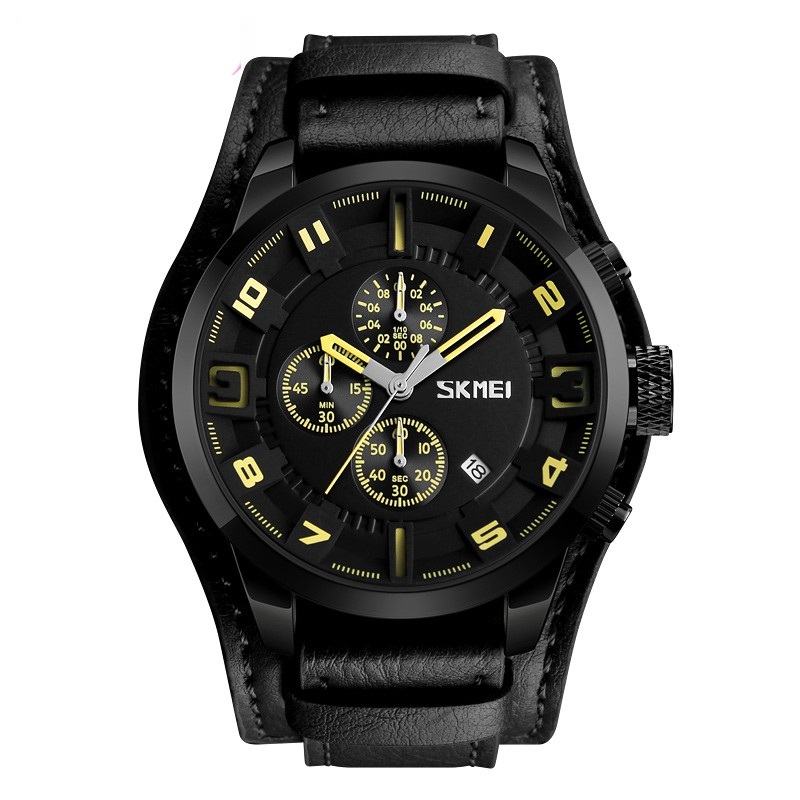 

Часы Skmei 9165 Black Yellow