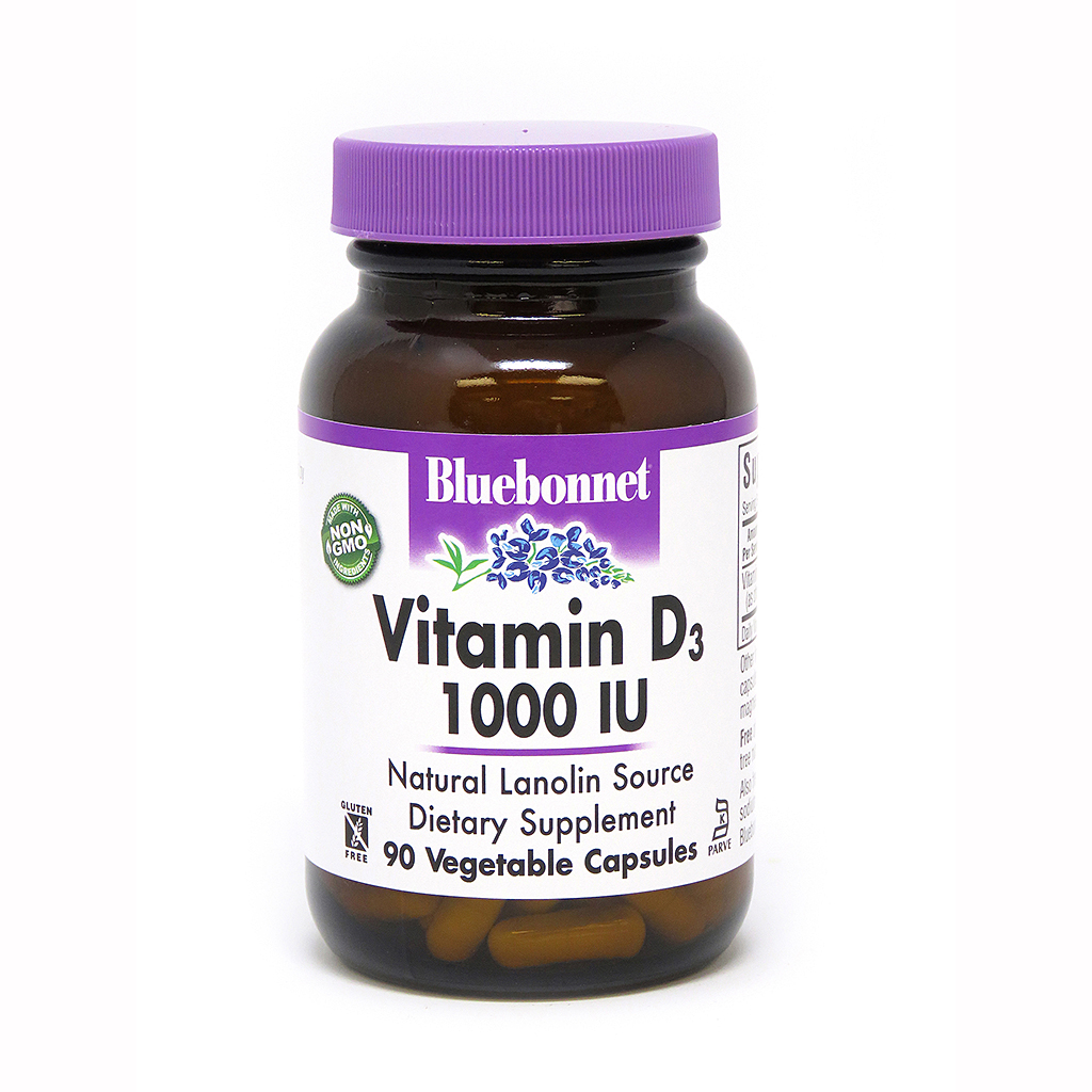 

Витамины Bluebonnet Nutrition Vitamin D3 1000 IU 90 капсул (4384302945)