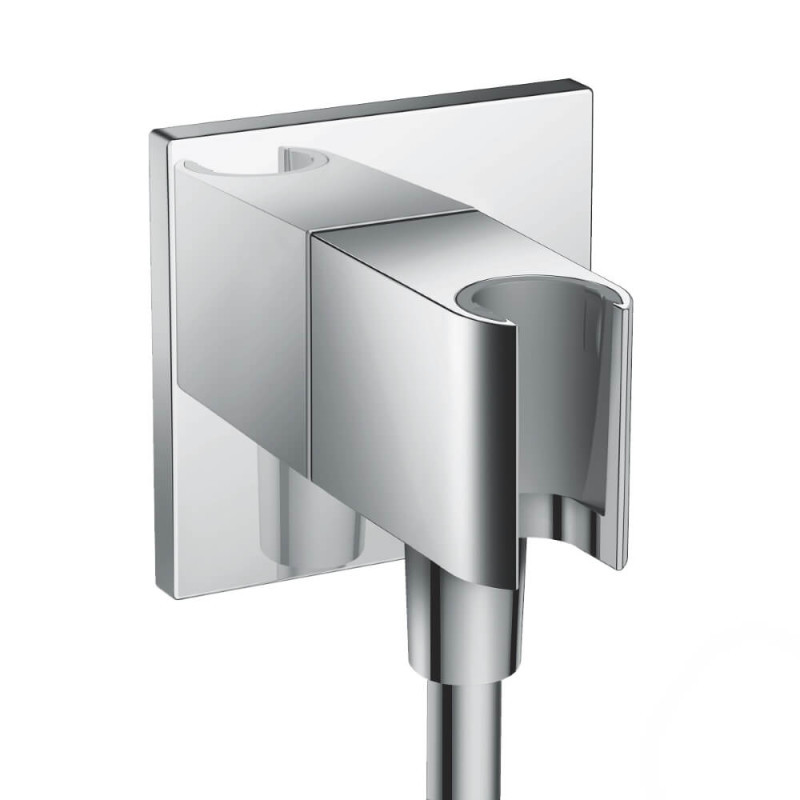 

Шланговое подсоединение Hansgrohe Fixfit Porter Square 26486000 с держателем для лейки (24814) (CM)