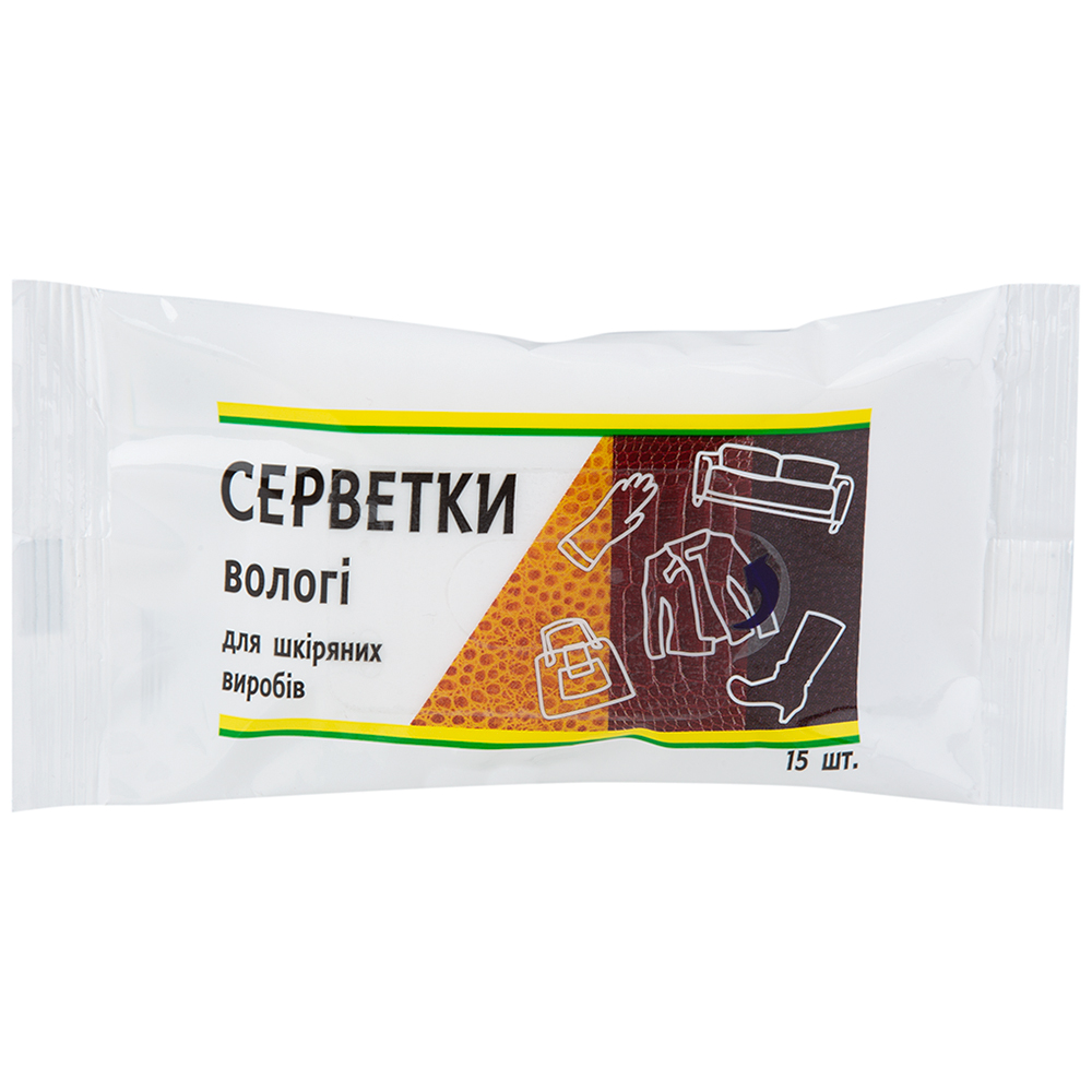 

Влажные салфетки Кожен День для кожаных изделий, 40 шт.