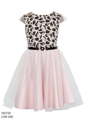 

Платье SLY 19-J-18 140 см розовый