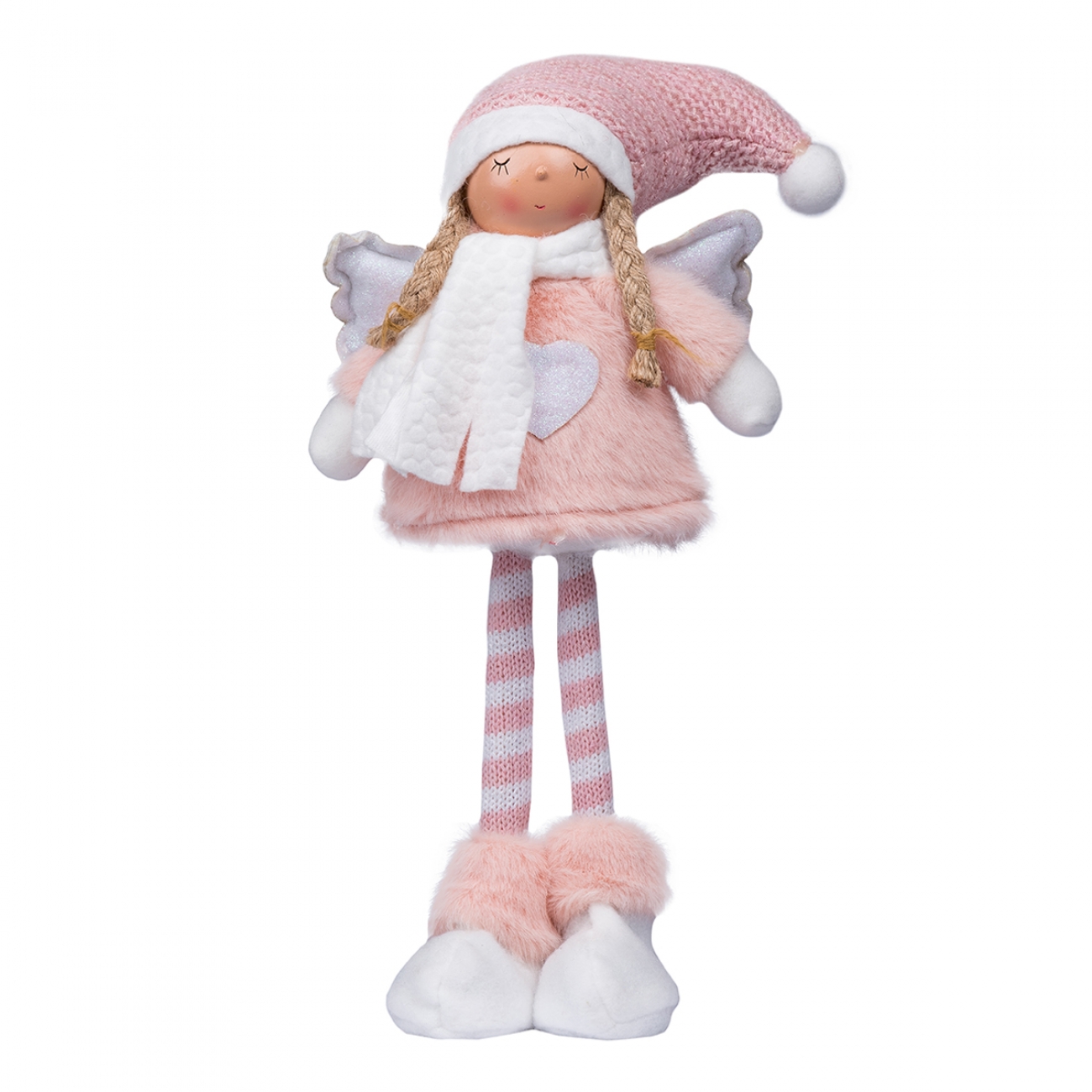 

Фигурка Yes! Fun Ангел новогодний 16х9х34 Розовый (973612)