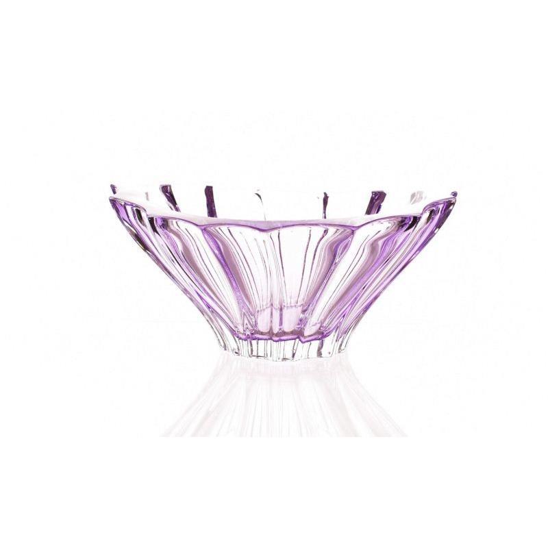 

Конфетница Bohemia Aurum Plantica Amethyst 220 мм (6KG02/72T30/220F)