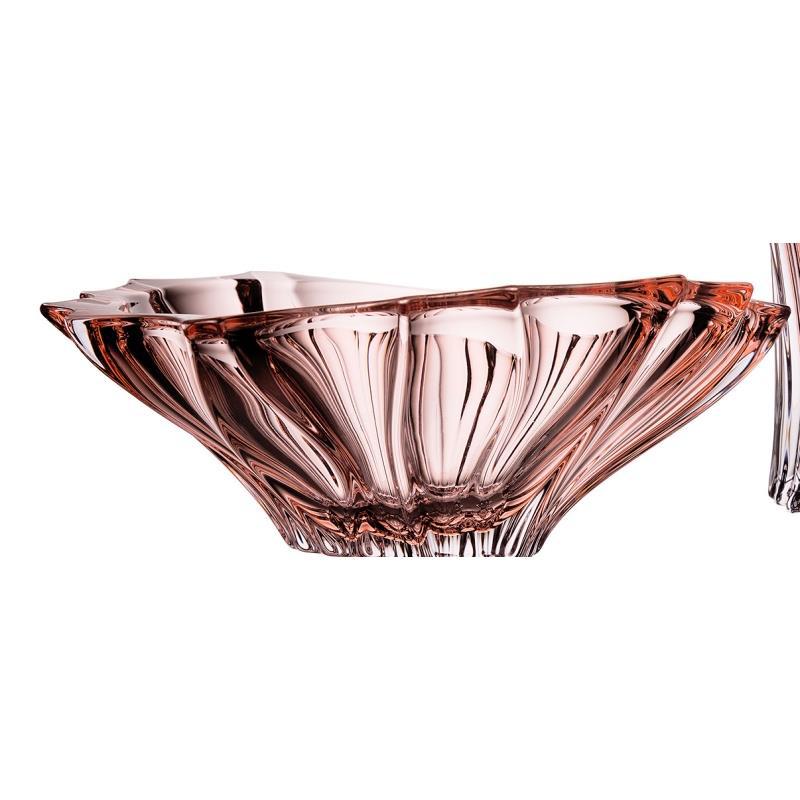 

Конфетница Bohemia Aurum Plantica Pink 220 мм (6KG02/72T31/220/P)