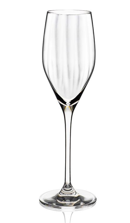 

Набор бокалов для шампанского Rona Favourite Optical 170 мл, 6 шт (7361/1P/170)