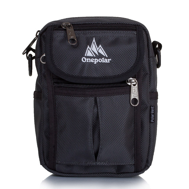 

Сумка ONEPOLAR W4177 для документов мужская серая