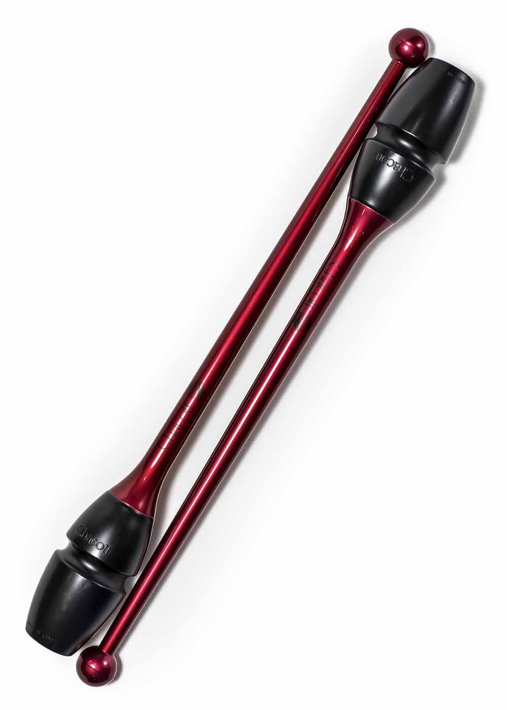 

Булавы для гимнастики CHACOTT HI GRIP пластик+резина 41cm Garnet (CC65202)