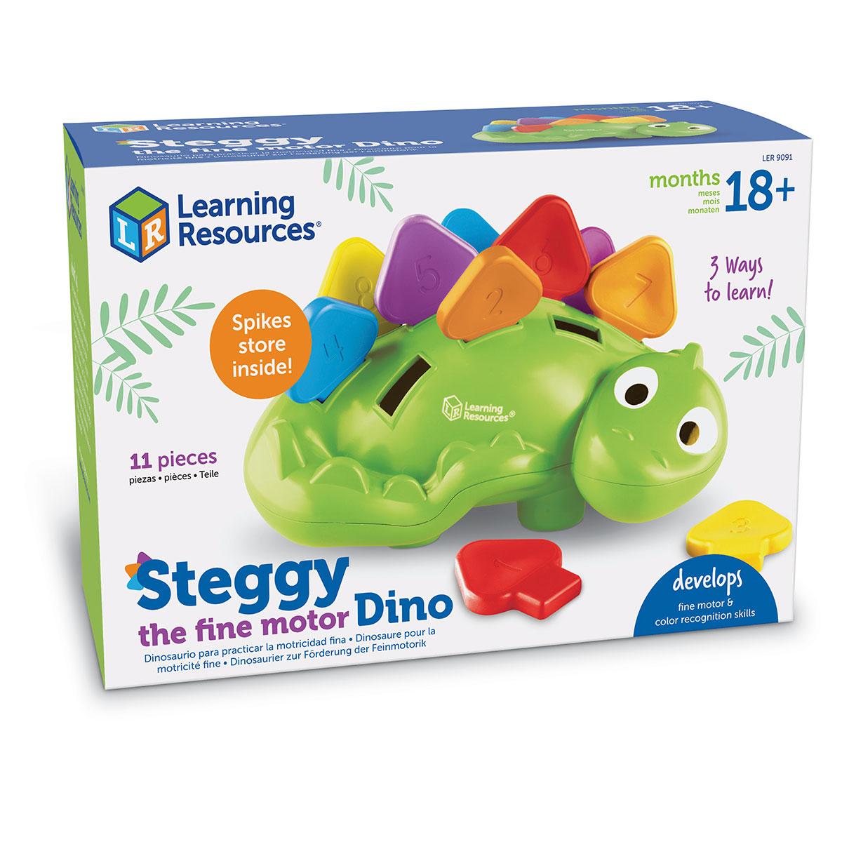 

Обучающий игровой набор-сортер LEARNING RESOURCES - СТЕГГИ ДИНОЗАВРИК