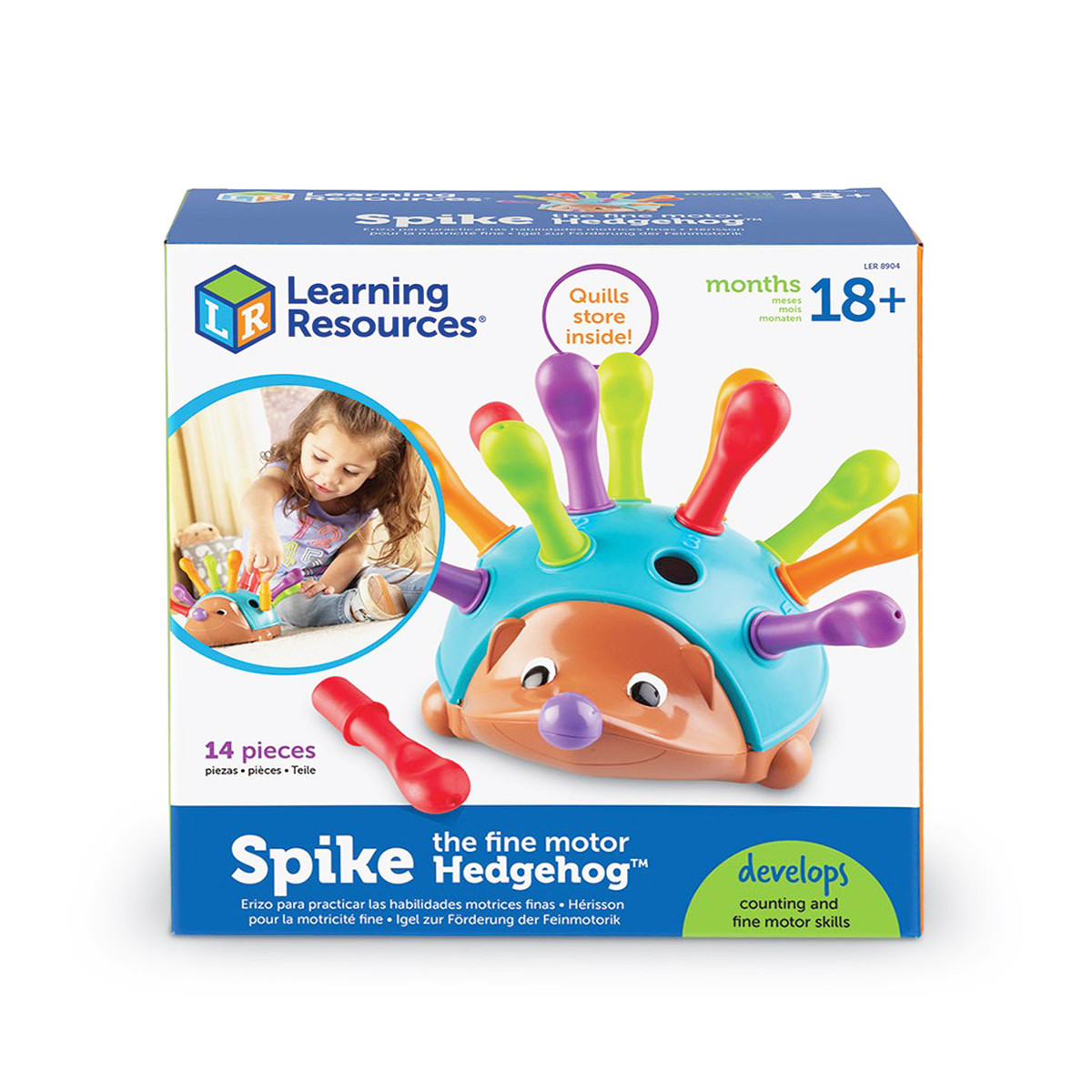 

Обучающий Игровой Набор-Сортер Learning Resources - Веселый Ежик