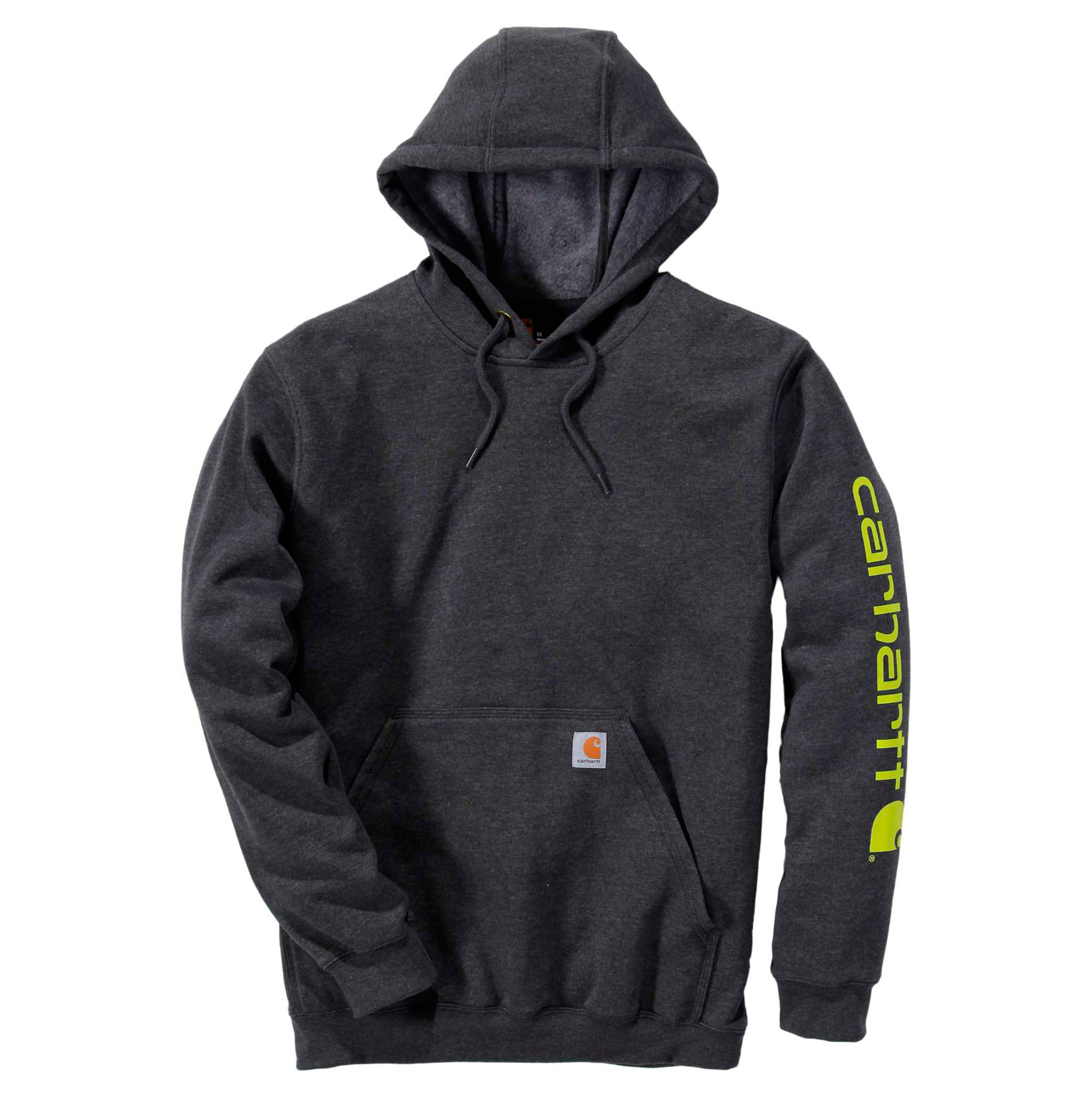 

Худи Carhartt Sleeve Logo Hooded Sweatshirt - K288 (Carbon Heather, XS)
