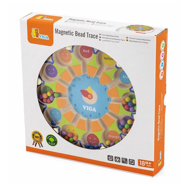 

Магнитный лабиринт Viga Toys Часы (59980)
