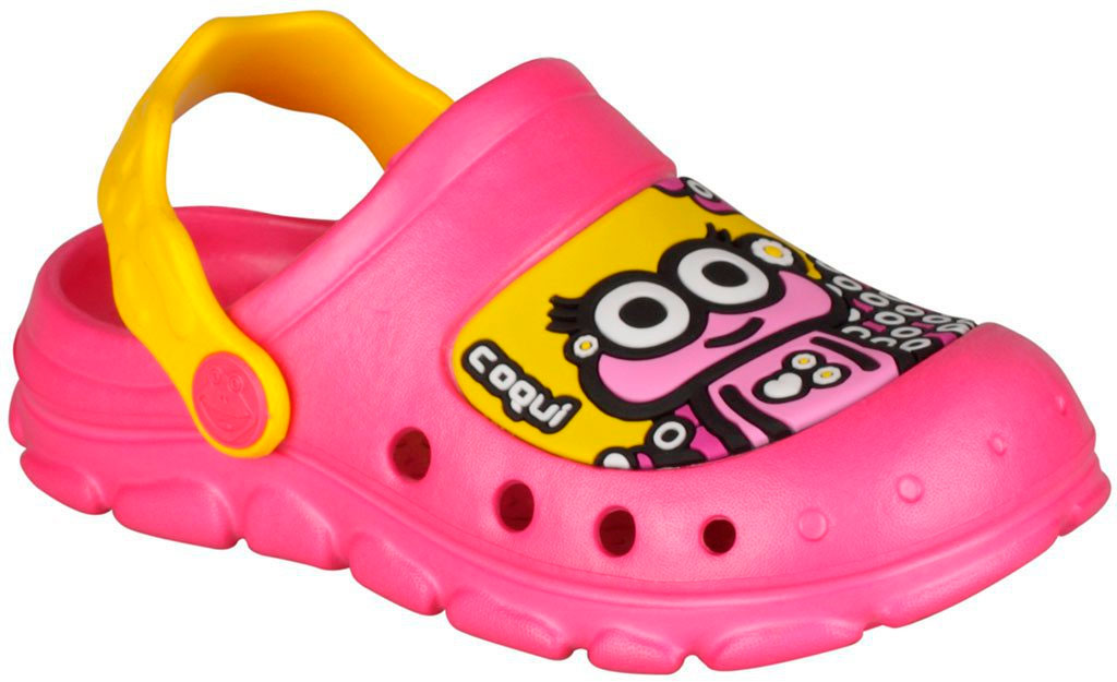 

Сабо Coqui 9383 27/28 18 см Lt. fuchsia/Yellow