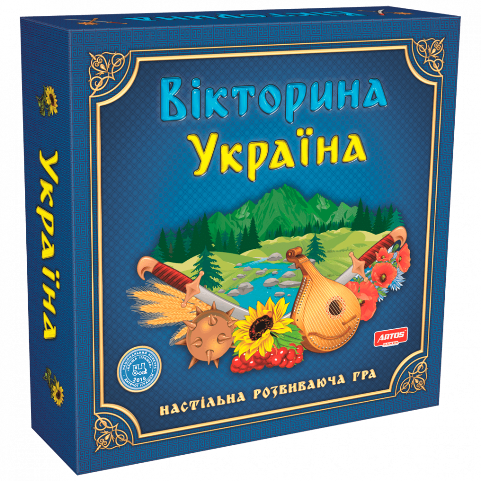 

Настольная игра Artos Games "Викторина Украина" 0994 137353