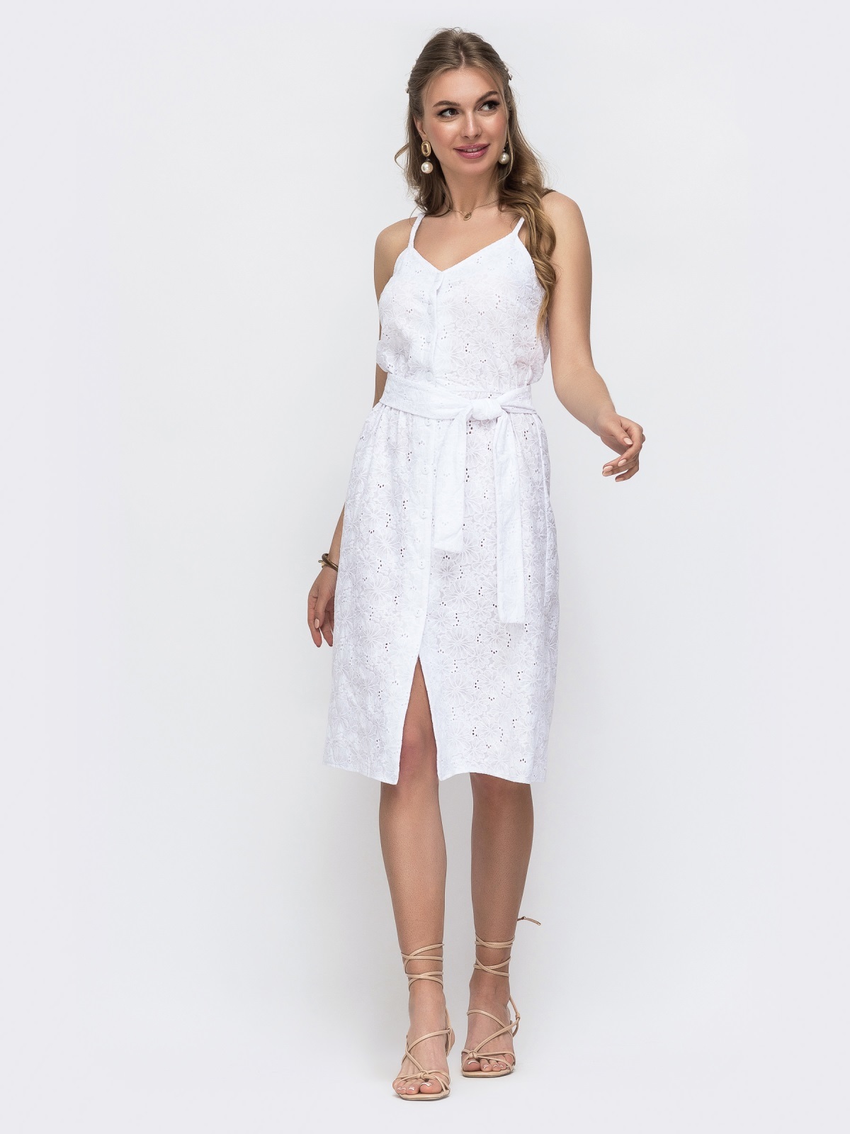 

Сарафан миди Maximoda МО45527  белый, Сарафан миди Maximoda МО45527 42 белый