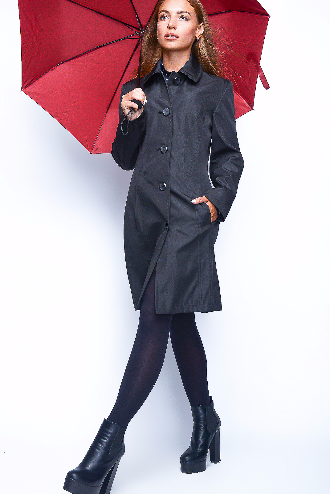 

Плащ Maximoda CR40163Е  черный, Плащ Maximoda CR40163Е 44 черный