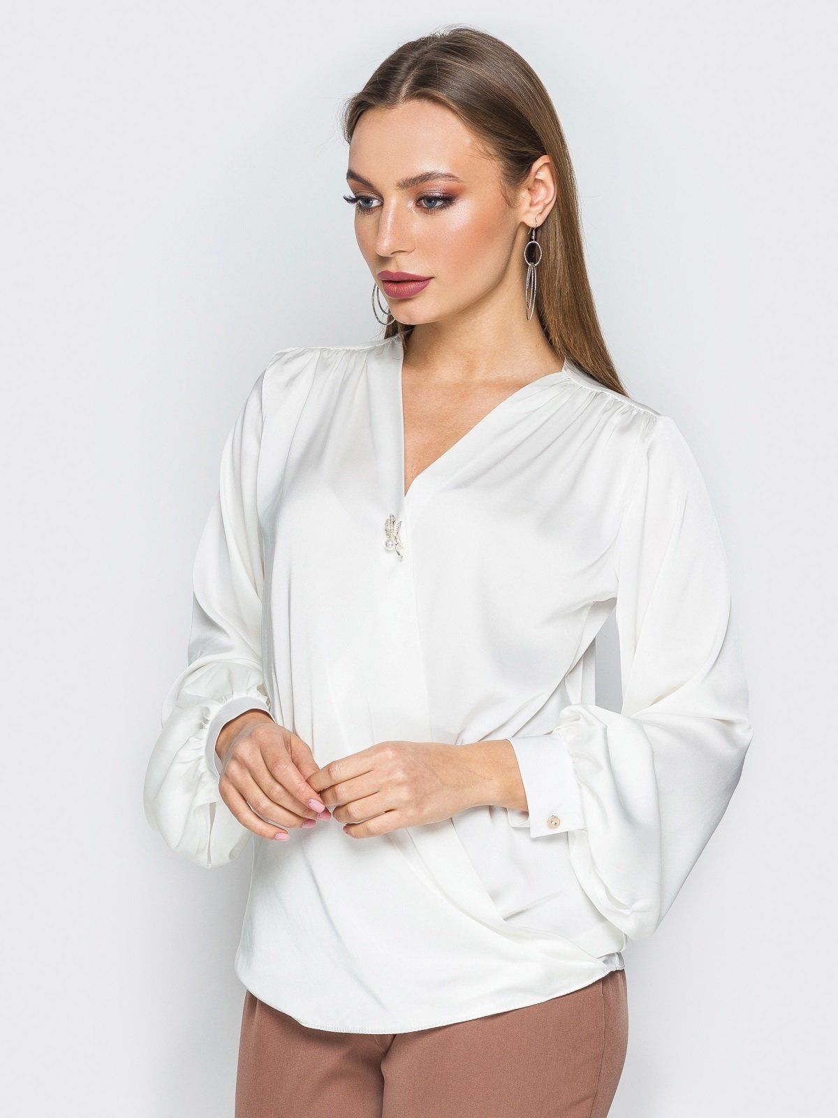 

Блузка Maximoda ЕМО45356  белый, Блузка Maximoda ЕМО45356 50 белый