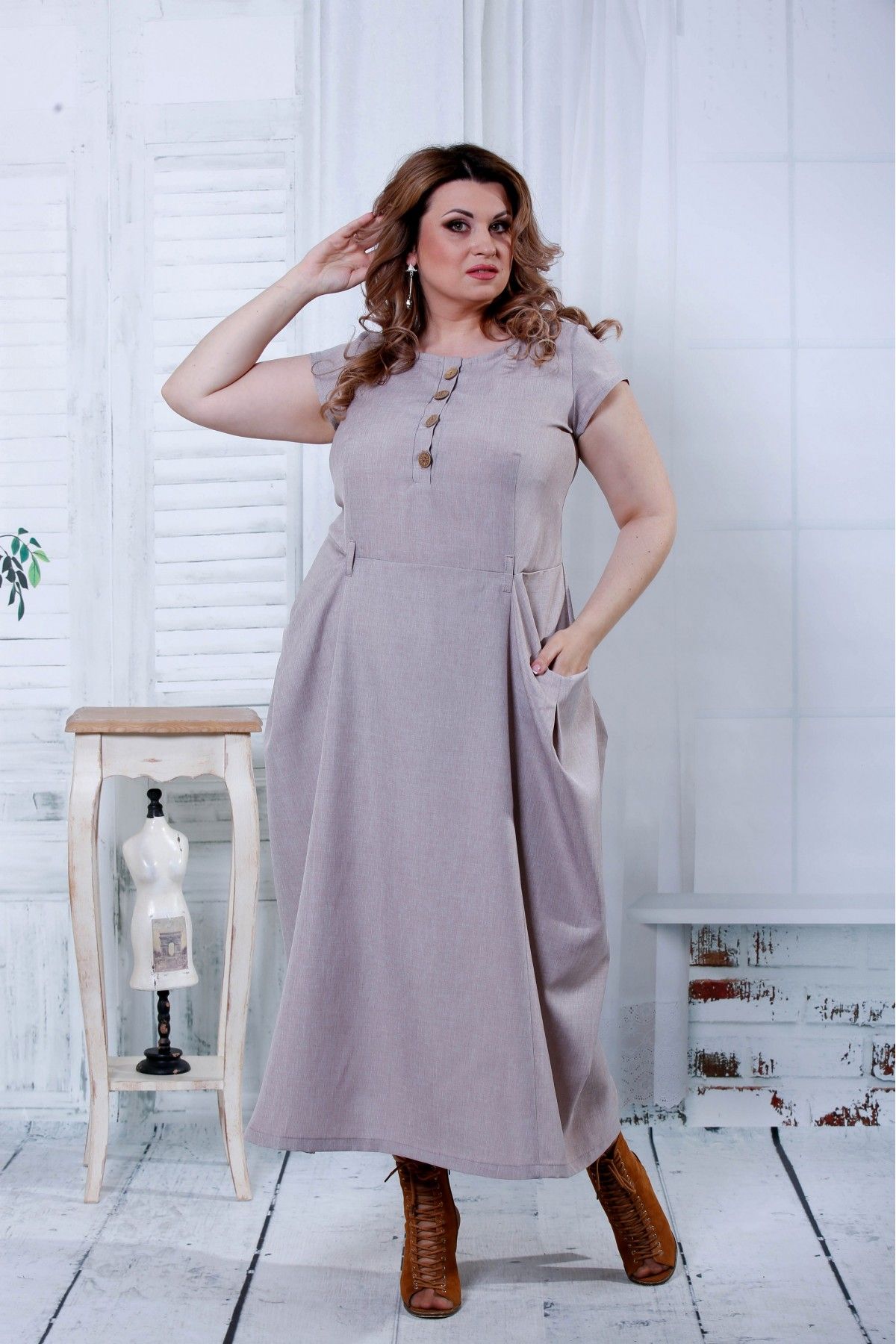 

Платье Maximoda ЕGS0804-2 52-54 бежевый