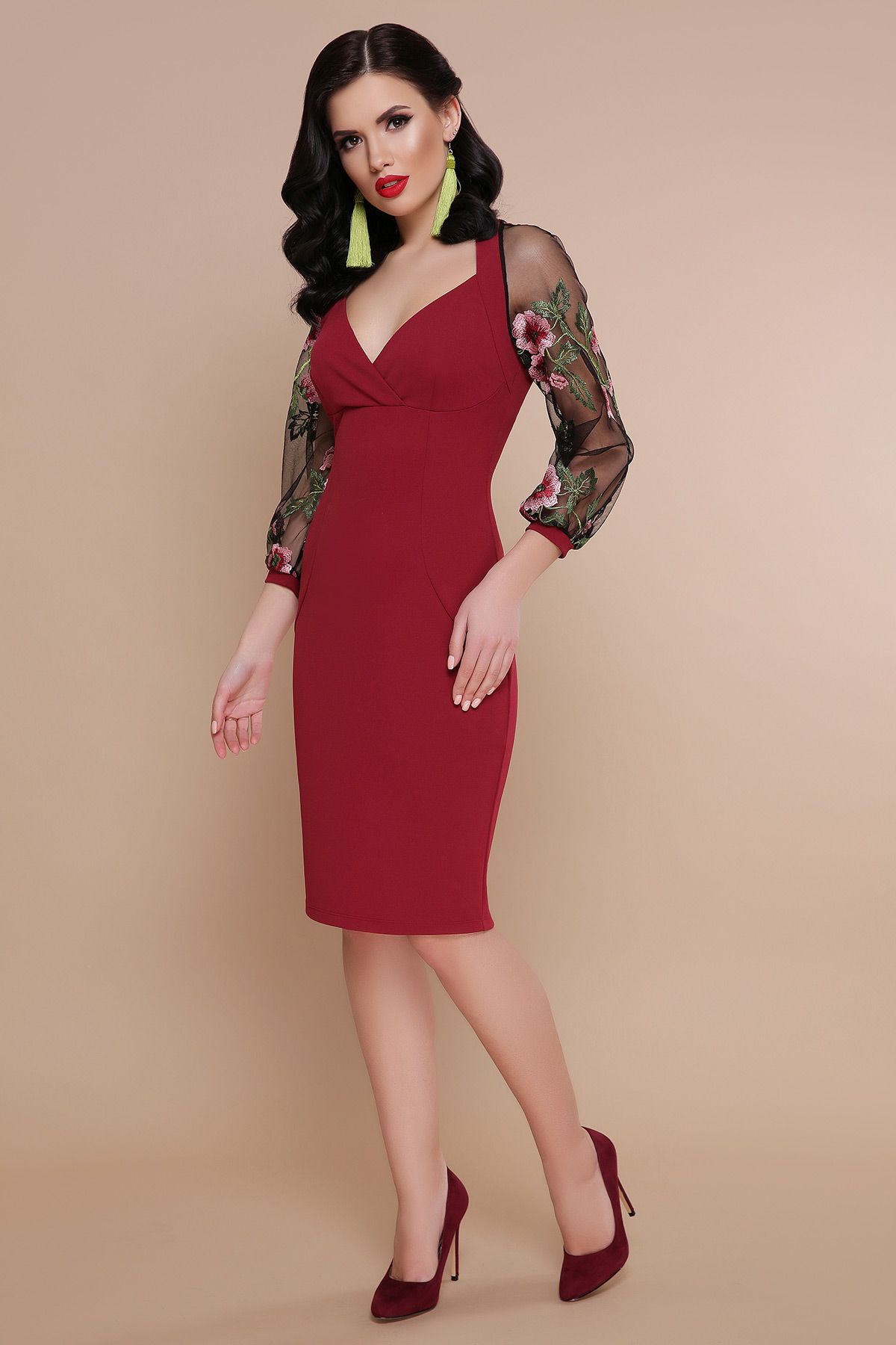 

Платье Maximoda Е3333платье Флоренция В д/р  бордовый, Платье Maximoda Е3333платье Флоренция В д/р 46 бордовый