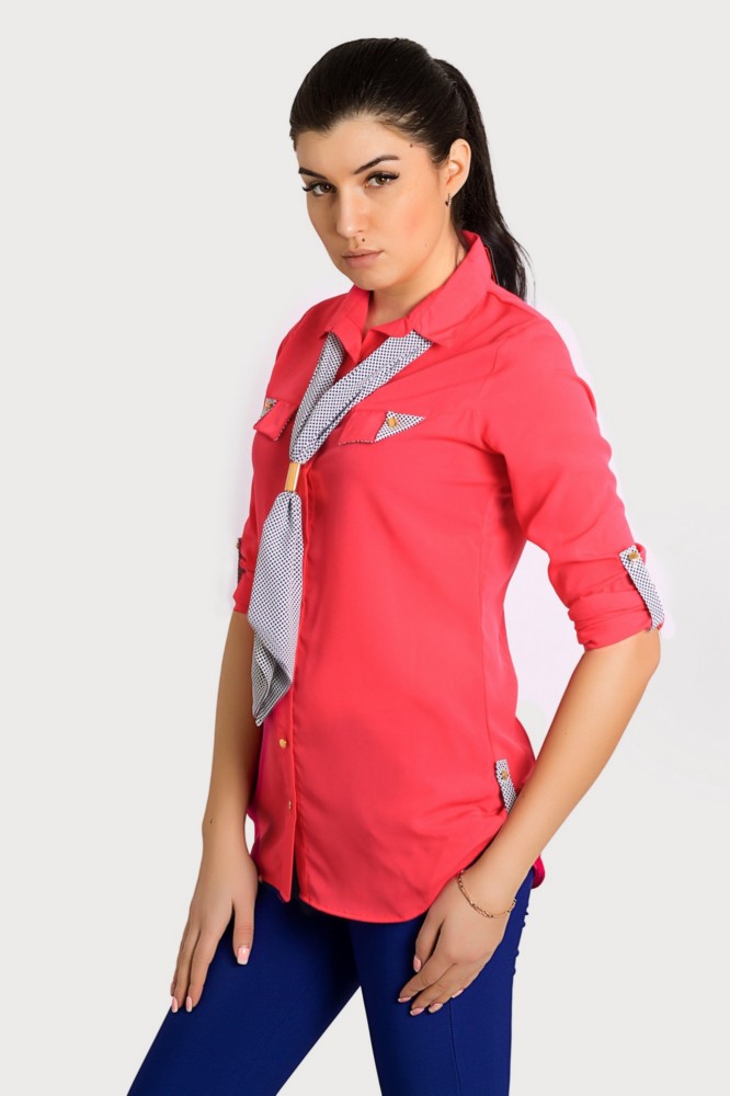 

Блузка Maximoda 3078е  коралловый-2, Блузка Maximoda 3078е 44 коралловый-2