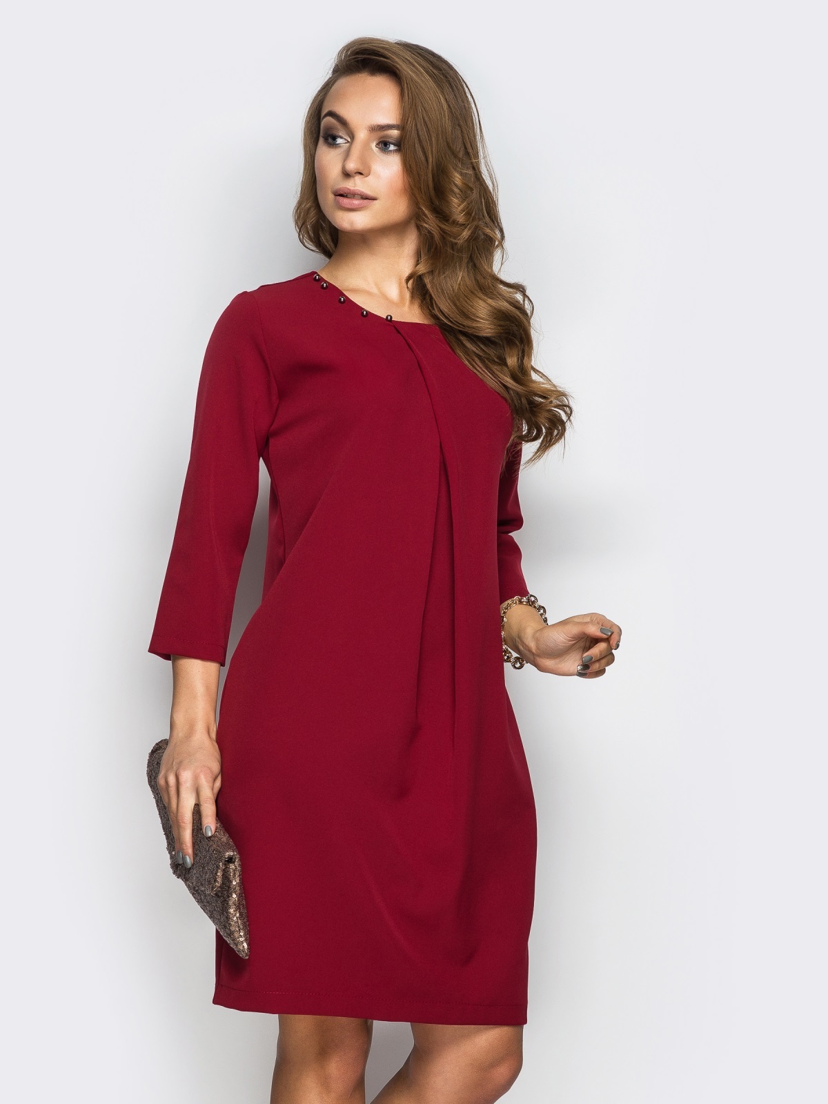 

Платье Maximoda МО98014е 44-46 бордовый