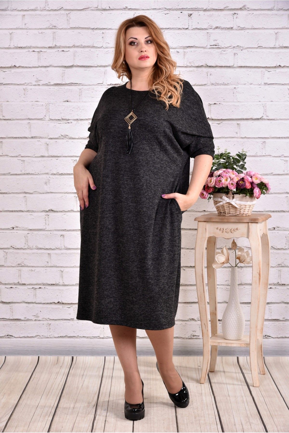 

Платье Maximoda ЕGS0616  серый, Платье Maximoda ЕGS0616 74 серый