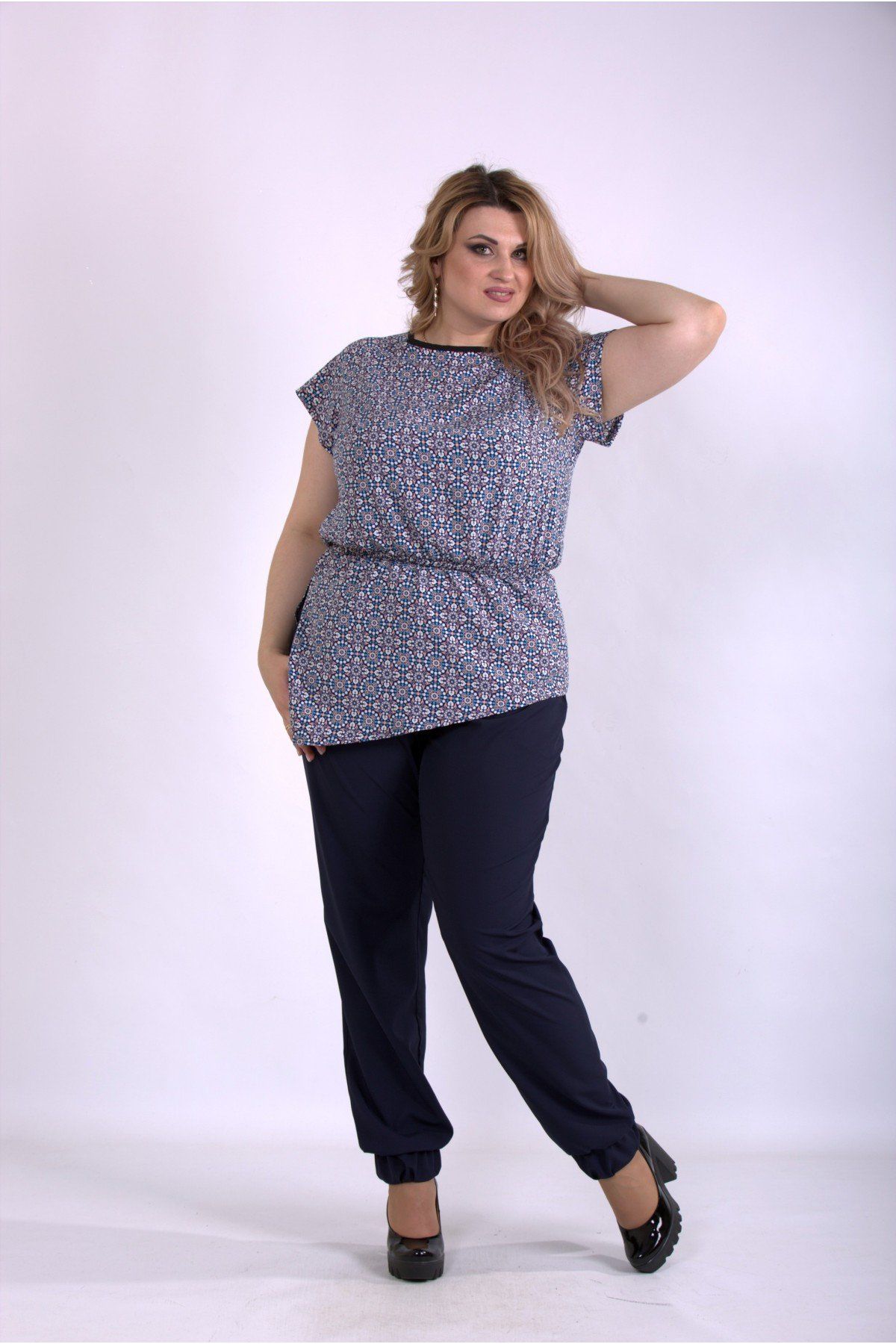 

Брючный костюм Maximoda ЕGS01160-3 68 в принт