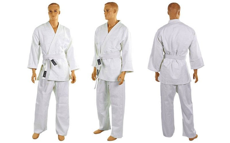 

Кимоно для дзюдо Matsa MA-0013 белое рост 160 см