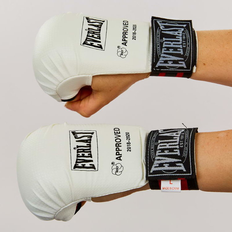 

Накладки (перчатки) для карате PU Everlast BO-3956-R красный размер S