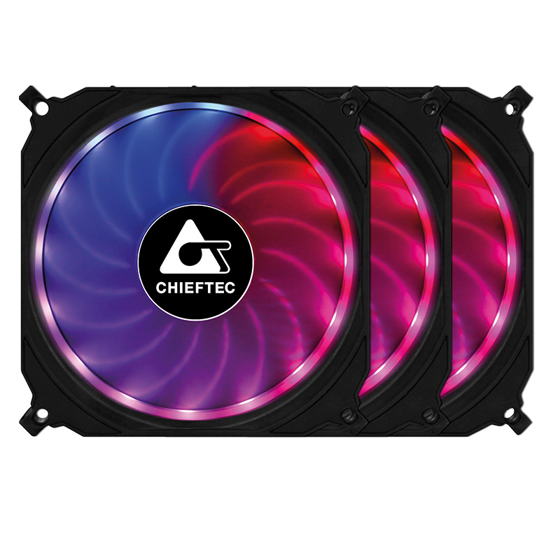 

Набір корпусних вентиляторів Chieftec TORNADO 3in1 ARGB (CF-3012-RGB)