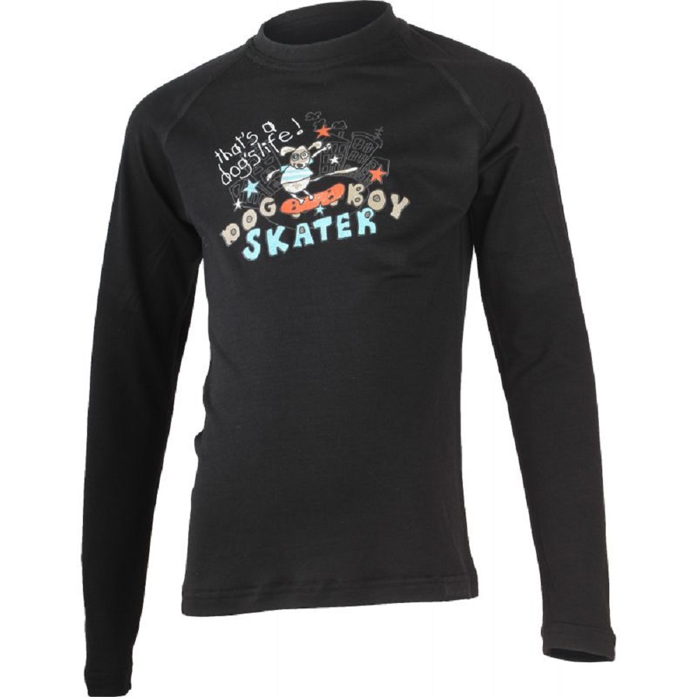

Термофутболка Lasting Skater дитяча 130 чорна