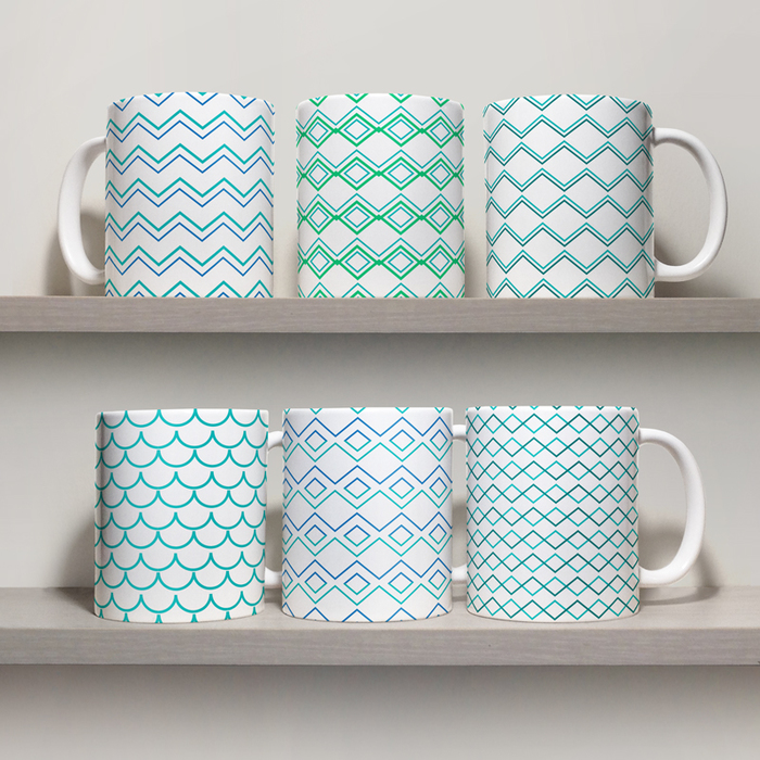 

Комплект чашек GUS "Волны, №3" 310 мл Белая (KO332 - Другое)