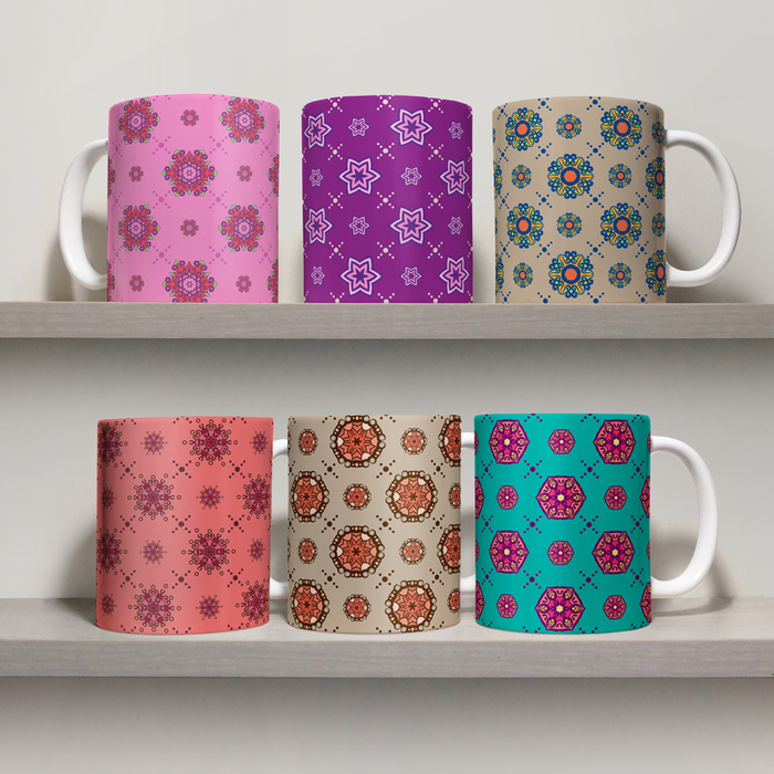 

Комплект чашек GUS "Цветы, №50" 310 мл Белая (KO446 - Другое)