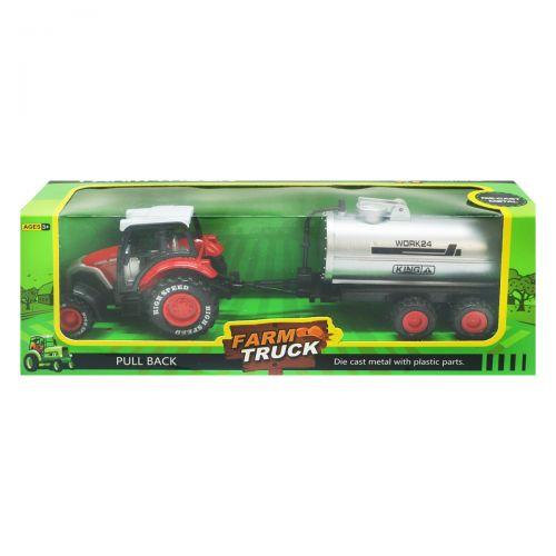 

Дитячий іграшковий Трактор "Farm Truck" з цистерною (червоний) sv-177