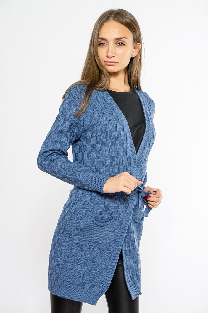 

Кардиган женский однотонный Time of Style 85F037 M/L Джинс