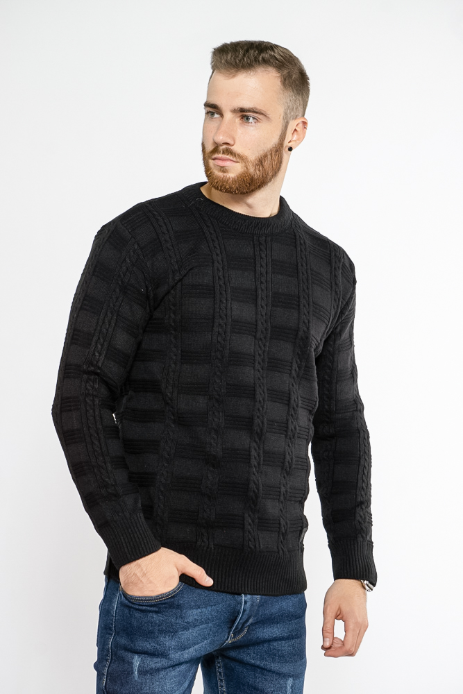 

Джемпер фактурный Time of Style 85F327 M Черный