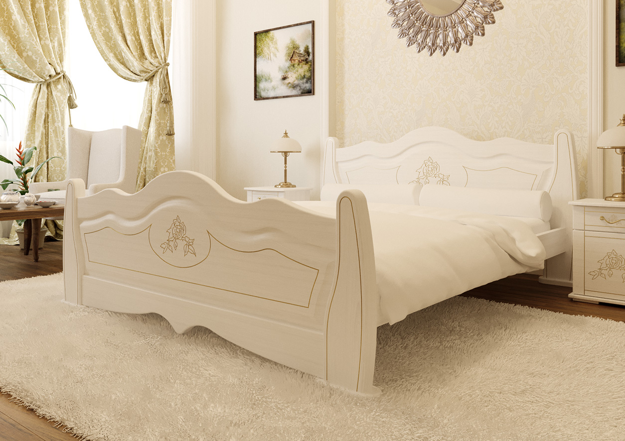 

Кровать МАЛЬВА ЧДК (90 * 200) Белый