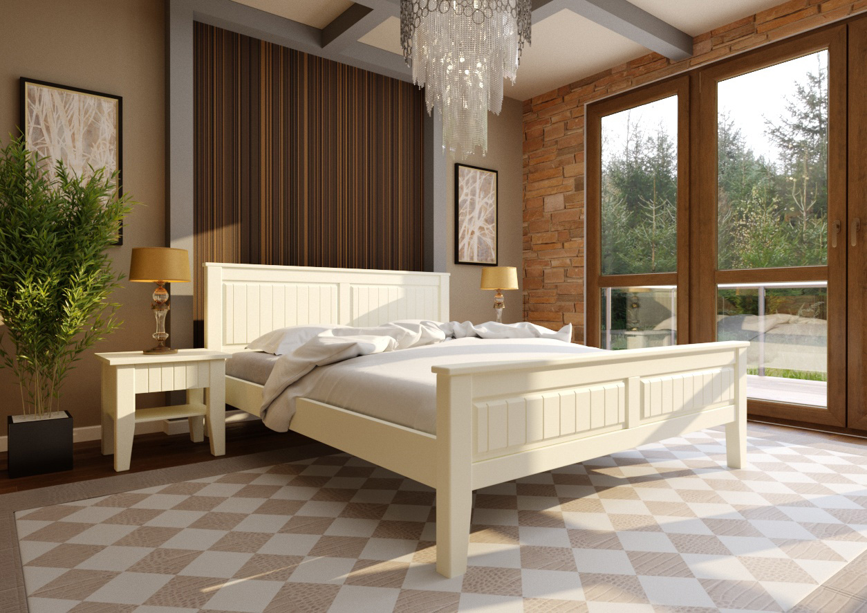 

Кровать Глория ЧДК (140 * 190) Слоновая кость эмаль