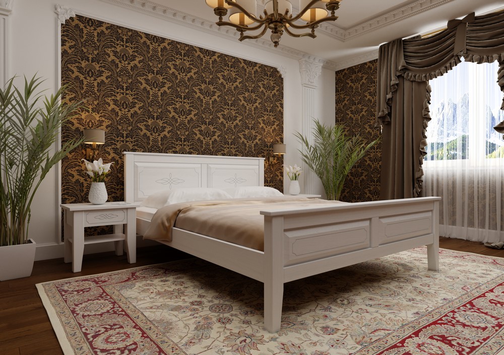 

Кровать Майя ЧДК (180 * 200) Белый эмаль